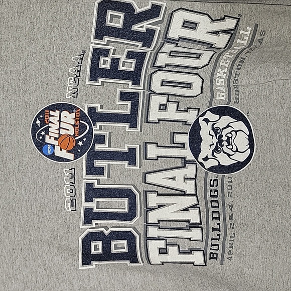 Butler Final Four 2011 Jansport Longsleeve Shirt Large Grey Navy - Picture 5 of 12